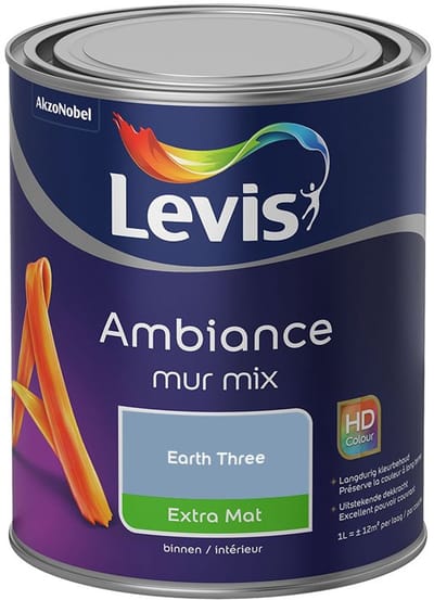 Levis - Ambiance Mur Extra Mat Mix - Earth Three - Mengverf - 1 L