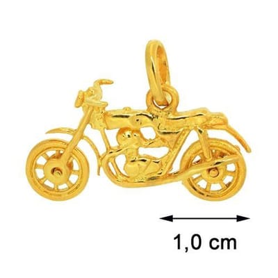 Blinx Jewels Vergulden Hanger Motorfiets