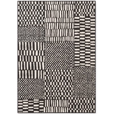 Ted Baker Haringey buitenkleed Barkham Zwart/Wit - 120 x 170 cm - (S)