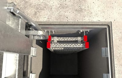 Stalen anker met geringe verankeringsdiepte voor bevestiging in ongescheurd beton