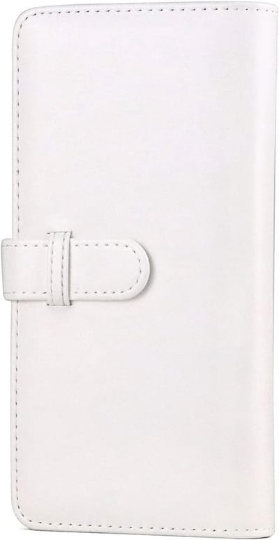 Mini Foto Album met 80 Pockets van PU Leer voor Fujifilm Instant Camera's - Kleurrijk en Compact Fotoalbum voor Herinneringen