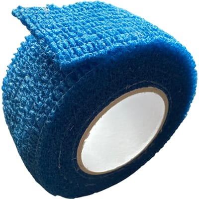 Zelfklevend Snelverband 5cm x 4,5m Blauw – Latexvrij EHBO Verband voor Outdoor & Jacht