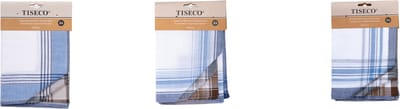 Tiseco Herenzakdoeken Primo 3 - 40 x 40cm - 6 Stuks - 100% Katoen