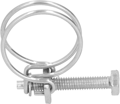 Dailygoody - 20 Stks Dubbele Draad Slangklem - Verstelbare