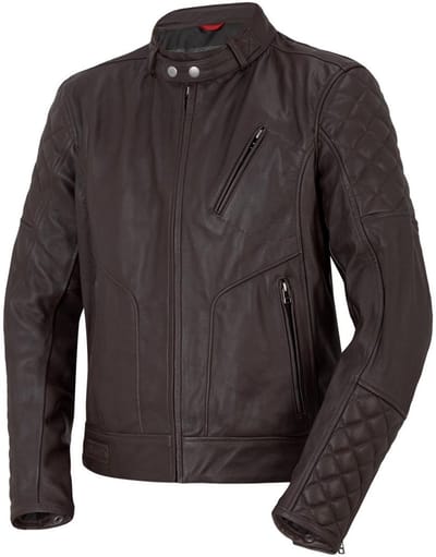 Bogotto Chicago Retro Bruin Leren Motorjas - Jas