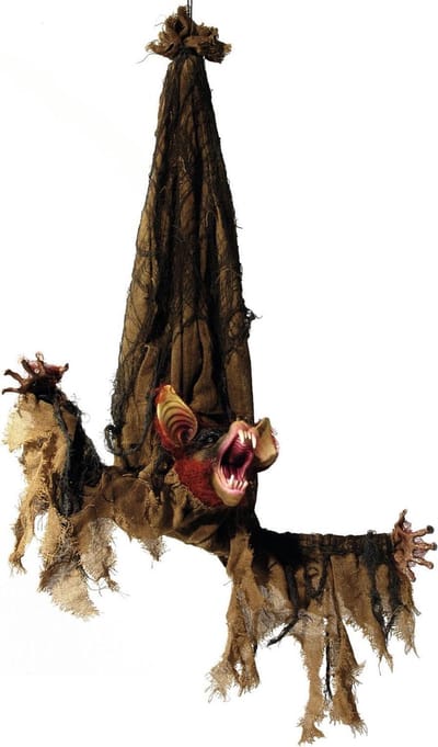 Europalms - Halloween - Decoratie - Versiering - Accesoires - figuur BAT animated 95cm