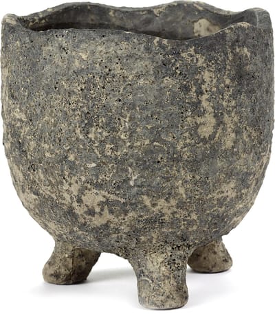 Serax Bloempot Dino Grijs D 18.5 cm H 19 cm