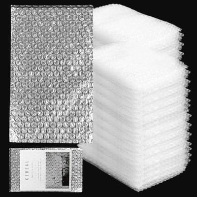 Dailygoods - Luchtkussenzakken - Verpakking - Schokbestendig - 10x20 cm - Bubbelwrap - Bescherming voor verzending