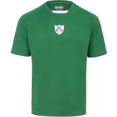 KooGa Heren-T-shirt met ronde hals, Ierland (Ierland Groen)