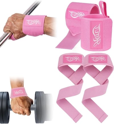 Gewichtheffen Riemen en Pols Wraps voor Krachttraining, Powerlifting en Bodybuilding - Duurzame Polsbanden voor Intensieve Workouts