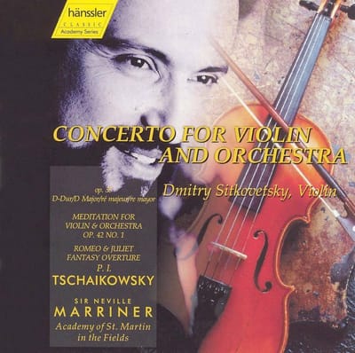 Dmitry Sitkovetzky, Academy Of St. Martin In The Fields, Sir Neville Mariner - Tschaikowsky: Concerto For Violin and Orchestra (CD)