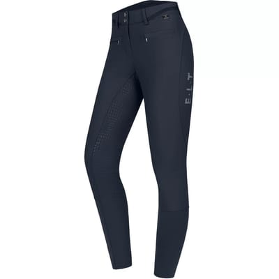 ELT RIJBROEK MAJA GLAM CURVED HIGHWAIST Donkerblauw