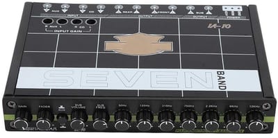 Allecto - Auto Equalizer - Auto Audio Tuner - Eenvoudige Bediening - Hoge Geluidskwaliteit - Geluidsverbetering - Geschikt voor Auto's - Zwart