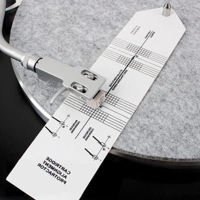 Cartridge Alignment Protractor voor Nauwkeurige Kalibratie van Platenspelers en Naaldinstellingen voor Vinyl Geluidsweergave