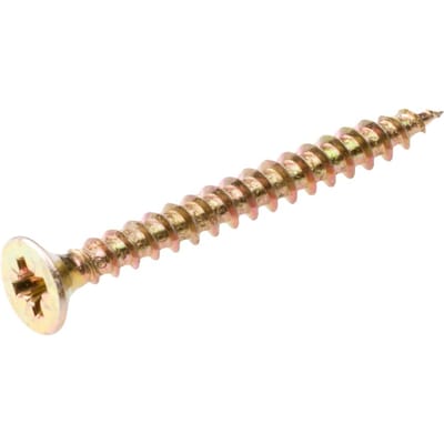 Intergard Spaanplaatschroeven geelverzinkt A-kwaliteit pozidrive 3.0x12mm