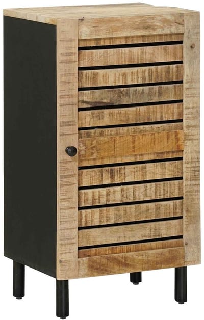 vidaXL - Opbergkast - Naturel - 40 - x - 33 - x - 75 - cm - Massief - Mango - Hout