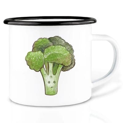 Ligarti Emaille mok Broccoli – 300 ml