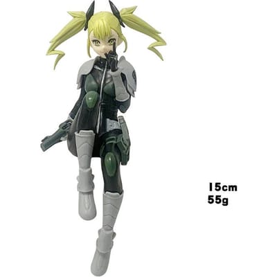 8/19cm Anime Figuur Kaiju Nr. 8 Soshiro Hoshina Kikoru Shinomiya Actiemodel PVC Speelgoed Collectie Bureaubladaccessoires Cadeau black