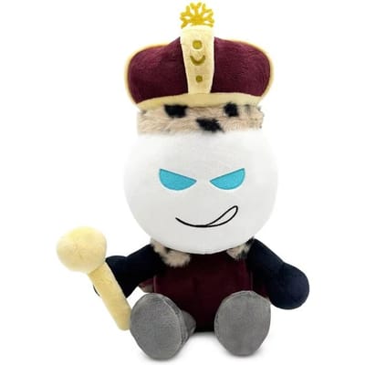 Nieuw op voorraad Cruel King Pluche Pop Schattig Anime Periferie Speelgoed Halloween Kerstcadeau koraalrode kleur