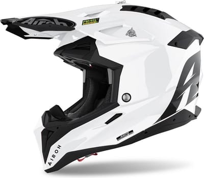 Airoh Aviator 3 AMS� Solid glans wit