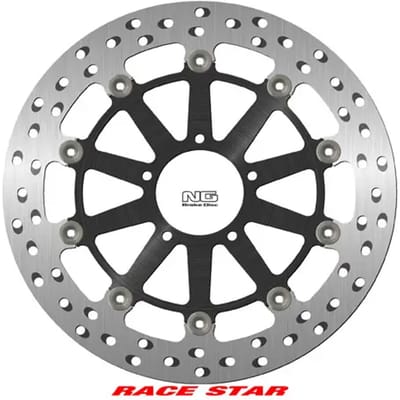 Zwevende motorfiets remschijf NG Brake Disc Race Star DIS1957ZG