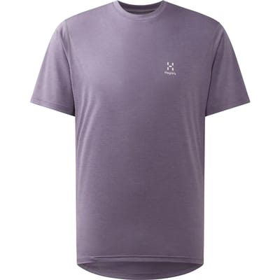 Haglofs Ridge T-shirt Met Korte Mouwen Paars S Man