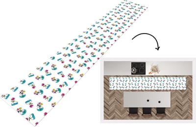 Keukenloper - Loper keuken - Bloemen - Patronen - Lente - 300x50 cm - Keukenloper vinyl