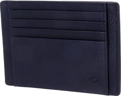 MANDARINA DUCK Leren Kaarthouder Dual Card Holder Eclipse Blauw