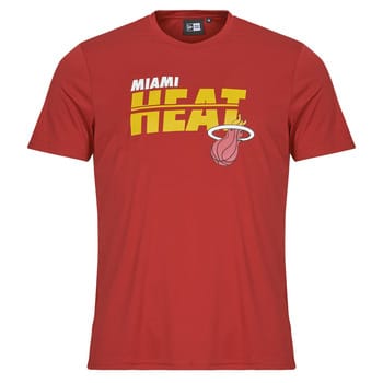 T-shirt Korte Mouw New Era NBA ESSENTIALS TEE MIAMI HEAT