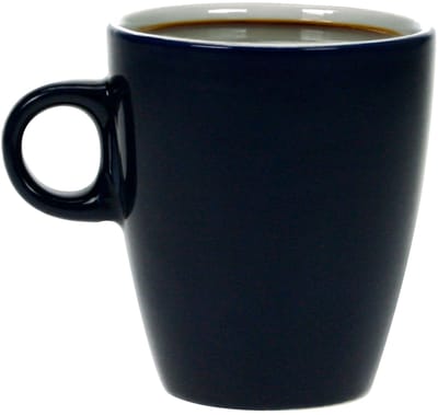 Cosy & trendy Koffiekopjes - bekers - donkerblauw - 190 ml - Keramiek - glans finish