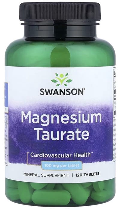 Swanson Health Magnesium (Taurate) 100mg