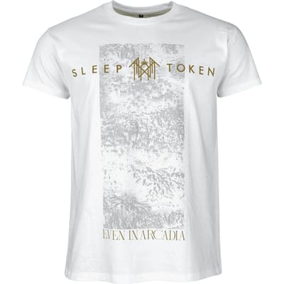 Sleep Token T-shirt - Even In Arcadia - S tot 4XL - voor Mannen - wit