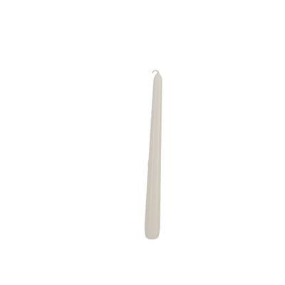 Bolsius - Gotische kaarsen - 245/24 - 4 stuks per verpakking - Cloudy White