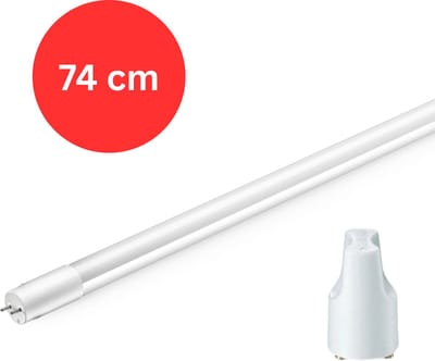 Prinos Premium LED TL buis 74 cm – Vervangt TL-D 25W - Universeel - met starter - 10W
