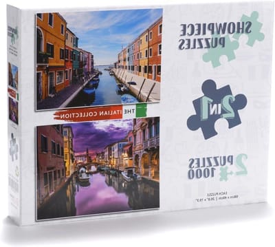 Puzzel Collectie - Legpuzzels - Ontspannen Tijd - Twee Puzzels - 2000 Stukjes - Kleurrijk