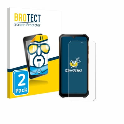 BROTECT - Screenprotector voor Hammer Iron Va - Folie Beschermfolie transparant 2 Stuks