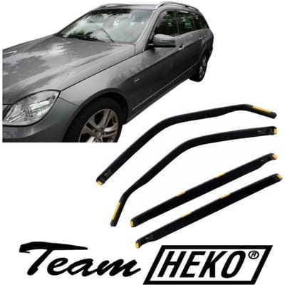 J&J AUTOMOTIVE | Heko Deflecteurs d'air Déflecteurs de Vent Pour Mercedes E Classe S212 Break 2009-2016