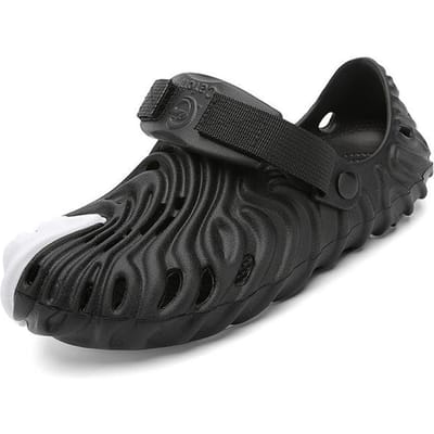 Sandales d'été pour hommes, tongs, pantoufles de défilé, sabots, design uni de luxe, plage, extérieur, semelle souple antidérapante, chaussures décontractées pour couples, dames 45 blanc noir