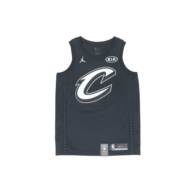 Maillot Swingman NBA Air Jordan James Édition All-Star Homme Hauts Noir 928873-010 L gray