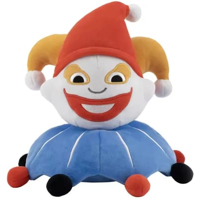 25cm Balatro Jimbo Pluche Speelgoed Joker Clown Knuffel Poppetje Figuur Kussen Poker Spel Cosplay Merchandise Aangepast Speelgoed Volwassen Kinderen Cadeau red