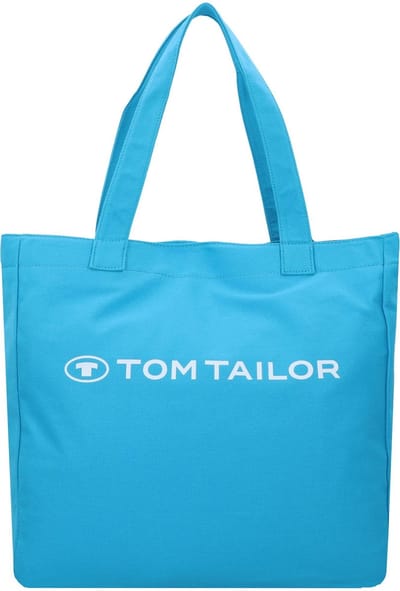 TOM TAILOR Schoudertas Marcy Zip Shopper Türkis Turquoise