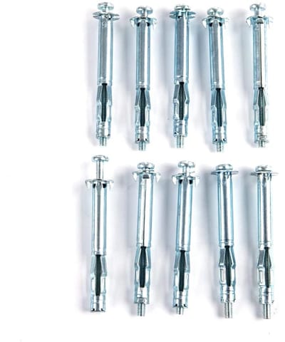 Ankerbouten Set - Muurankers Metaal - Zware Bevestiging - Holle Wand Montagesysteem - A2 Maatvoering