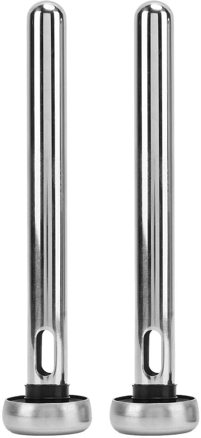 Dailygoods- Bierkoelersticks 2 Stuks - Roestvrij Staal - Drankkoeler voor Bier - Uniek Cadeau voor Bierliefhebbers - Houdt Bier Koud - Gemakkelijk te Gebruiken