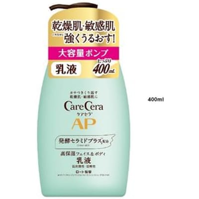 Rohto Mentholatum - Care Cera AP Face & Body Milk 400ml