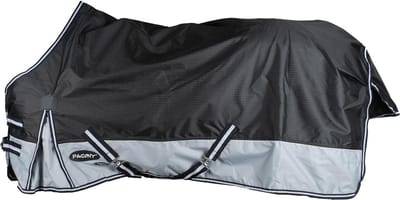 Pagony Tiger 100 Winterdeken - Paardendeken - Maat: 165 - Zwart - Nylon
