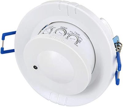 360° Draaibare HF Radar Bewegingssensor voor LED Lampen 1W-1200W 230V