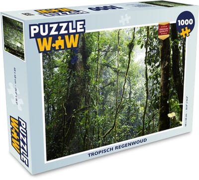 Puzzel Tropisch regenwoud - Legpuzzel - Puzzel 1000 stukjes volwassenen