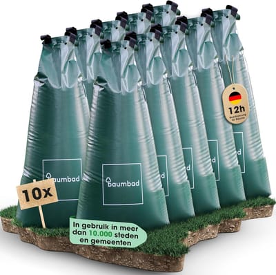 Gietzakken Boom - Waterzakken Bomen - Gericht Water Geven - UV-bestendig PVC - 100 Liter - Groen