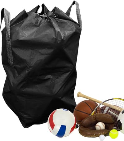 Sport Baltas - Sportuitrusting Organizer - Sport Spullen Opslag - Grote Capaciteit - 190 Liter - Zwart
