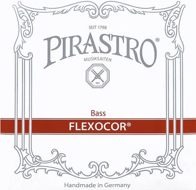 Pirastro P341220 double bass string D-2 medium, rope core, chrome steel